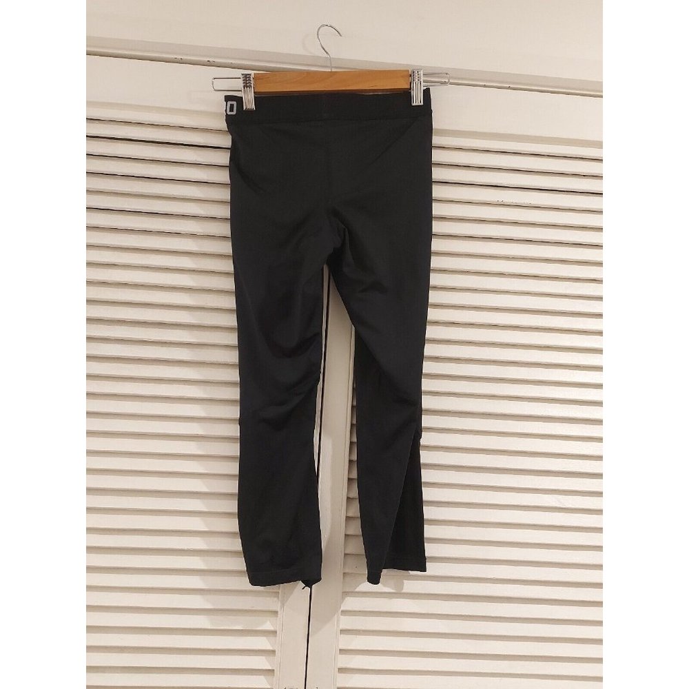 Nike Pro Dri fit cropped legging SZ S Black Running Gym Activewear EUC - Picture 3 of 5